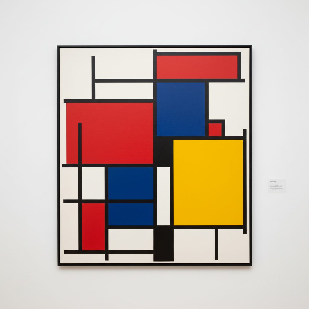Mondrian und Geometrie – Die Kunst der Reduktion