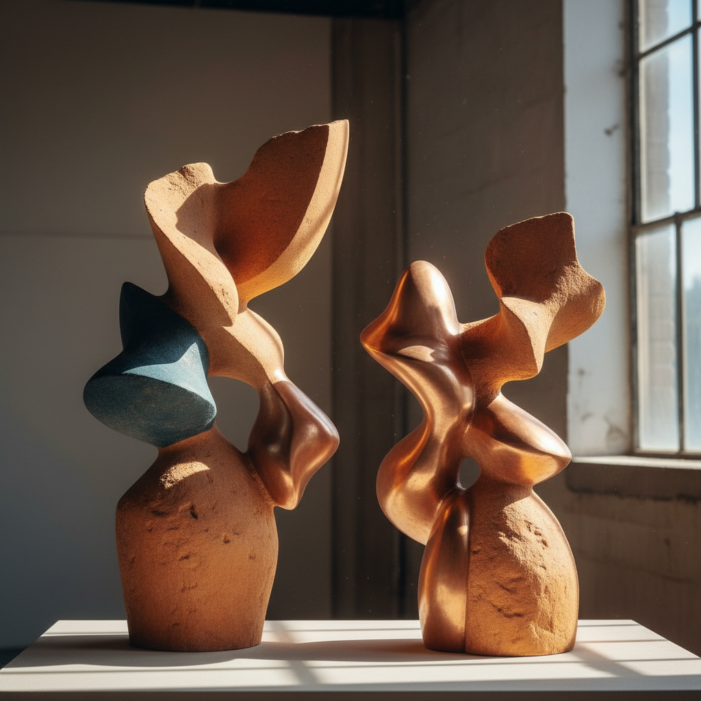 Skulptur und 3D-Kunst – Von Stein bis zur digitalen Form
